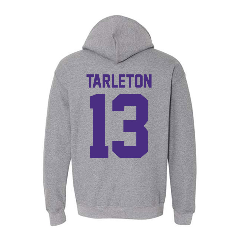 Northwestern - NCAA Men's Soccer : Baraka Tarleton - Classic Shersey Hooded Sweatshirt-1