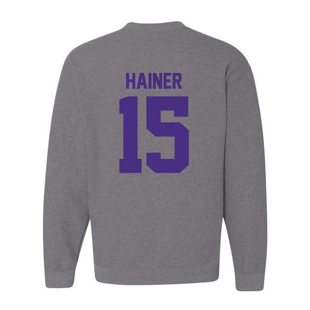 Northwestern - NCAA Men's Soccer : Doug Hainer - Classic Shersey Crewneck Sweatshirt-1