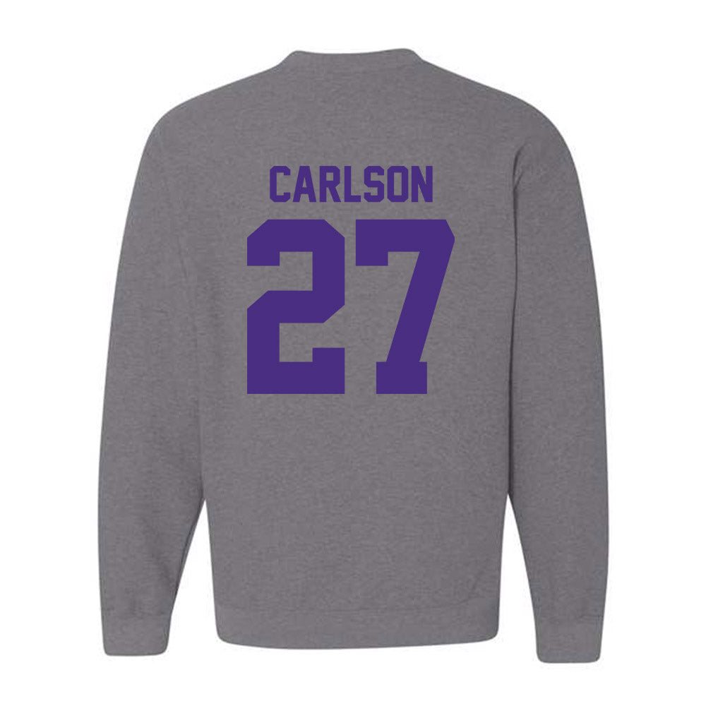 Northwestern - NCAA Baseball : Zach Carlson - Classic Shersey Crewneck Sweatshirt-1