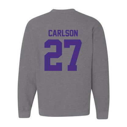 Northwestern - NCAA Baseball : Zach Carlson - Classic Shersey Crewneck Sweatshirt-1