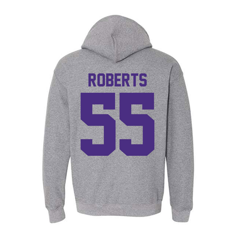 Northwestern - NCAA Football : Dylan Roberts - Classic Shersey Hooded Sweatshirt-1