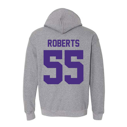 Northwestern - NCAA Football : Dylan Roberts - Classic Shersey Hooded Sweatshirt-1