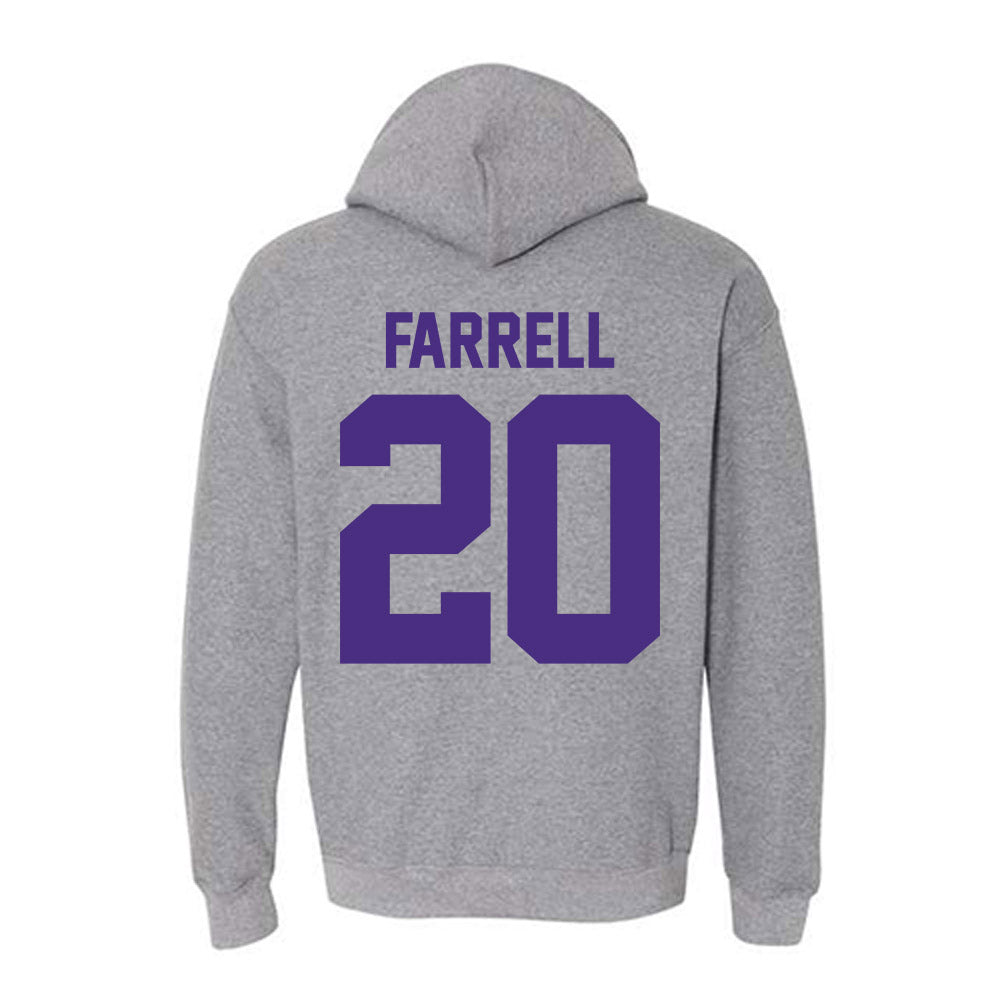 Northwestern - NCAA Football : Chase Farrell - Classic Shersey Hooded Sweatshirt-1