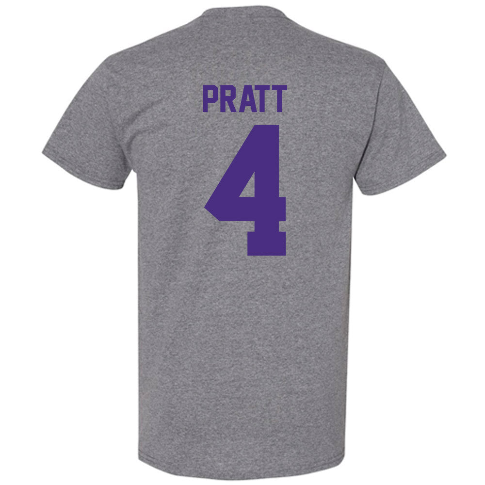 Northwestern - NCAA Men's Basketball : LA Pratt - Classic Shersey T-Shirt-1