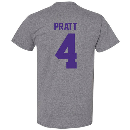 Northwestern - NCAA Men's Basketball : LA Pratt - Classic Shersey T-Shirt-1
