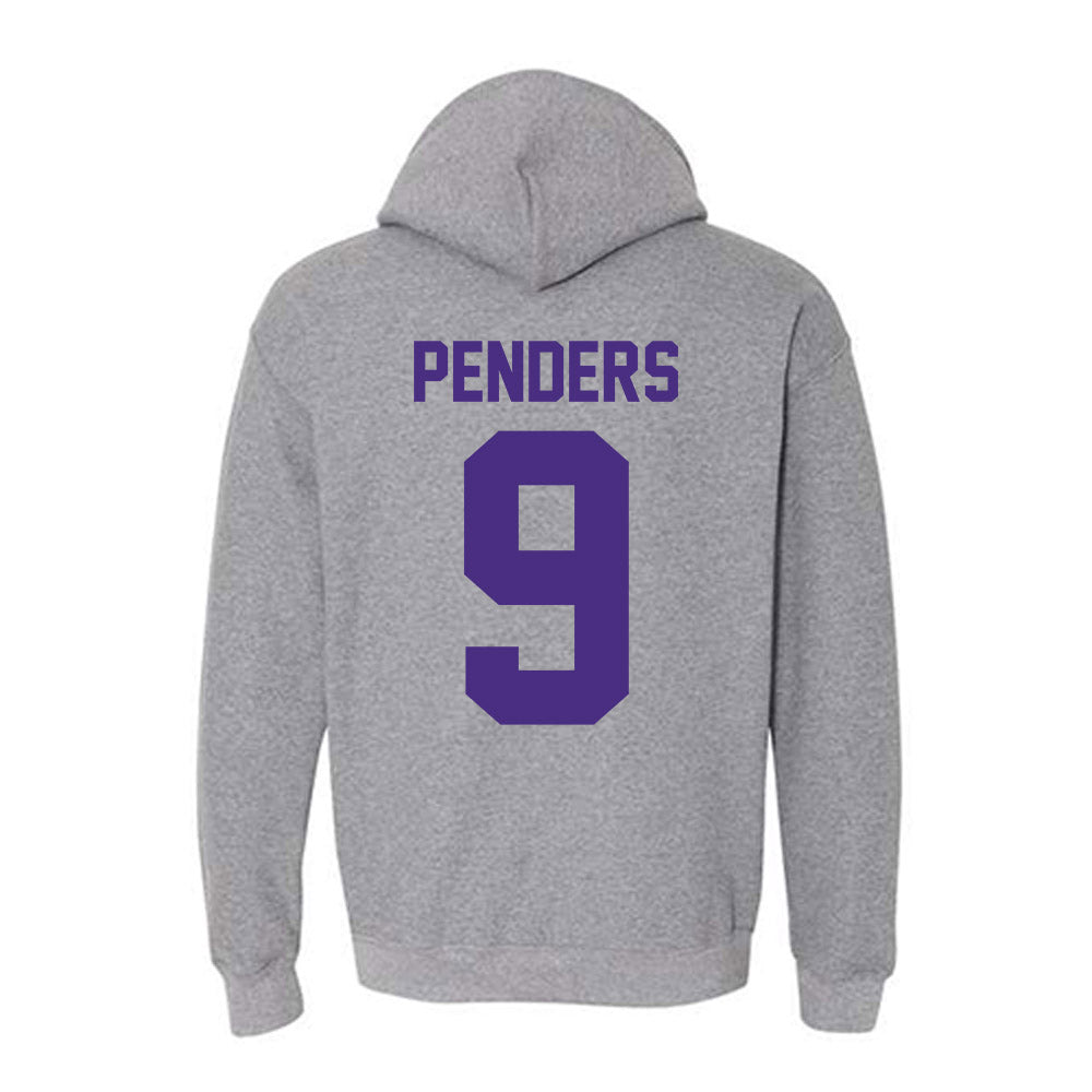 Northwestern - NCAA Men's Soccer : Toryn Penders - Classic Shersey Hooded Sweatshirt-1