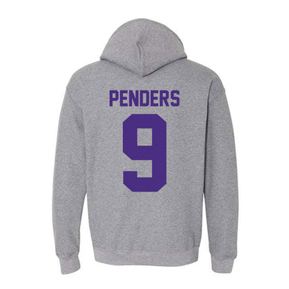 Northwestern - NCAA Men's Soccer : Toryn Penders - Classic Shersey Hooded Sweatshirt-1