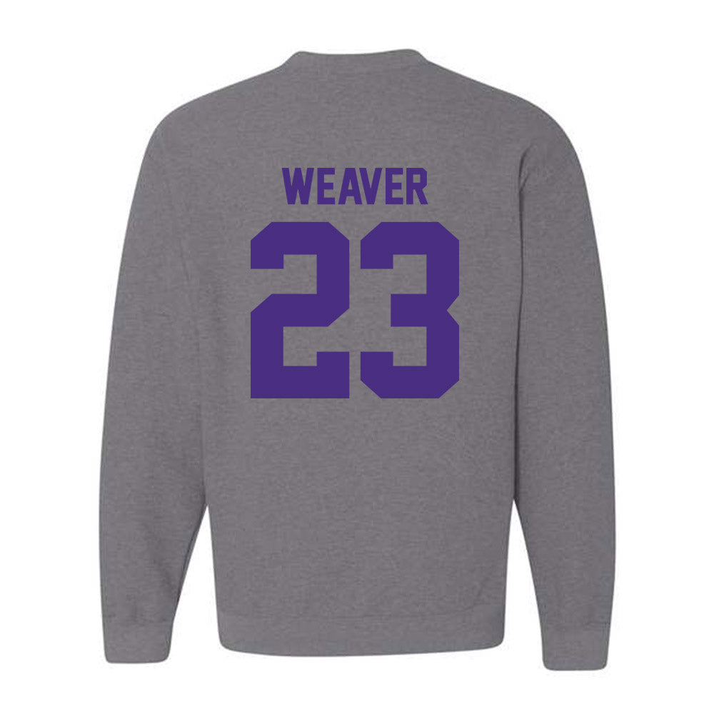Northwestern - NCAA Baseball : Ryan Weaver - Classic Shersey Crewneck Sweatshirt-1