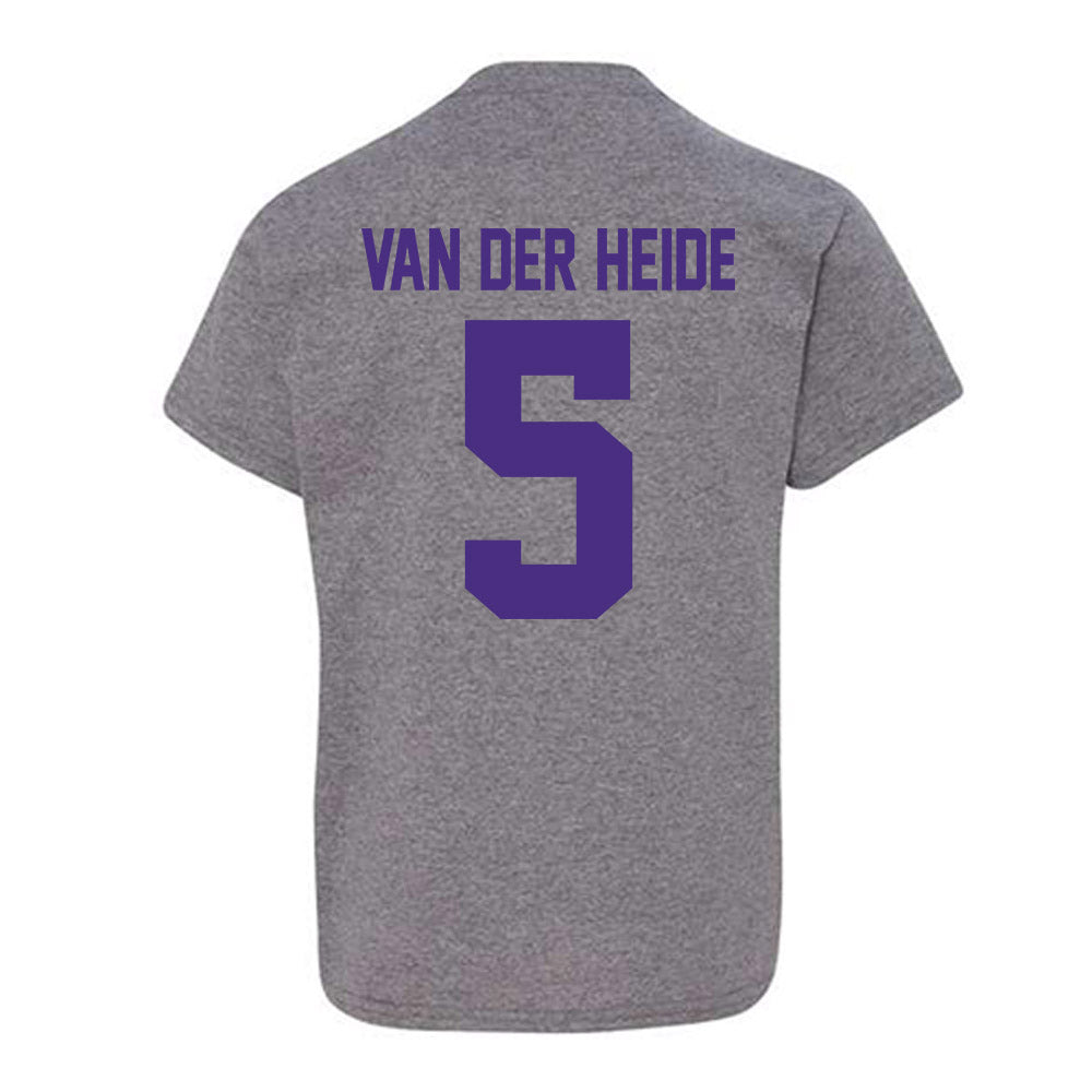 Northwestern - NCAA Men's Soccer : Dimas Van der Heide - Classic Shersey Youth T-Shirt-1