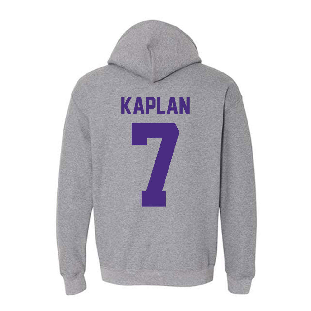Northwestern - NCAA Baseball : Marty Kaplan - Classic Shersey Hooded Sweatshirt-1