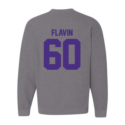 Northwestern - NCAA Football : Hayden Flavin - Classic Shersey Crewneck Sweatshirt-1