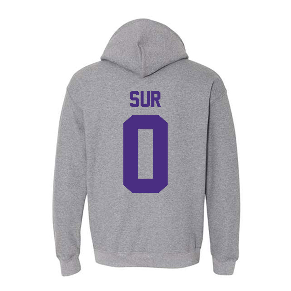 Northwestern - NCAA Football : Noah Sur - Classic Shersey Hooded Sweatshirt-1