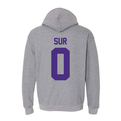 Northwestern - NCAA Football : Noah Sur - Classic Shersey Hooded Sweatshirt-1