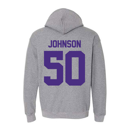 Northwestern - NCAA Football : Qayvier Johnson - Classic Shersey Hooded Sweatshirt-1