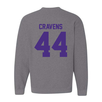Northwestern - NCAA Baseball : Colton Cravens - Classic Shersey Crewneck Sweatshirt-1