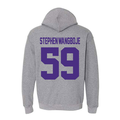 Northwestern - NCAA Football : Glory Stephen-Wangboje - Classic Shersey Hooded Sweatshirt-1