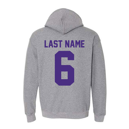 Northwestern - NCAA Women's Volleyball : Bella Simkus - Classic Shersey Hooded Sweatshirt-1