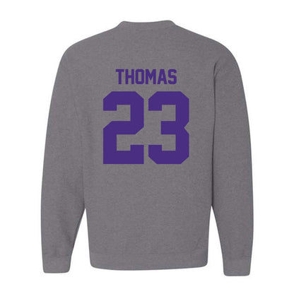 Northwestern - NCAA Women's Basketball : Tayla Thomas - Classic Shersey Crewneck Sweatshirt-1
