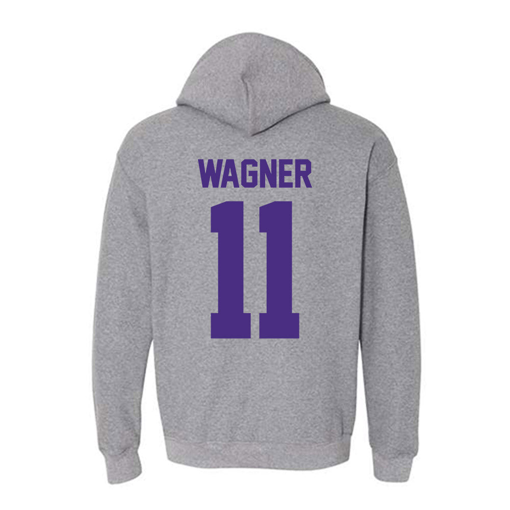 Northwestern - NCAA Women's Soccer : Keira Wagner - Classic Shersey Hooded Sweatshirt-1