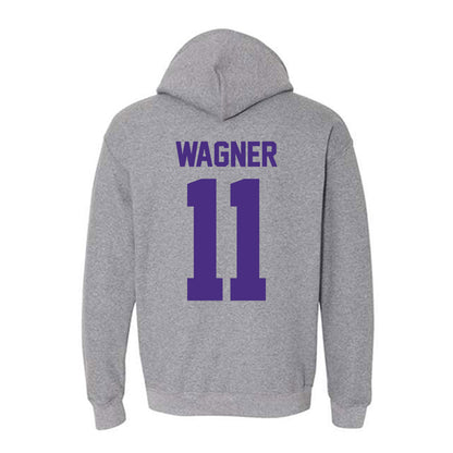 Northwestern - NCAA Women's Soccer : Keira Wagner - Classic Shersey Hooded Sweatshirt-1