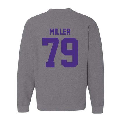 Northwestern - NCAA Football : Jacob Miller - Classic Shersey Crewneck Sweatshirt-1