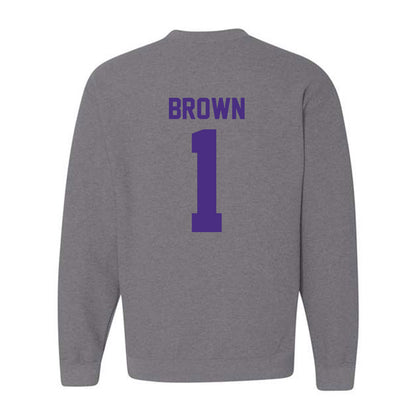 Northwestern - NCAA Women's Field Hockey : Lindsey Brown - Classic Shersey Crewneck Sweatshirt-1