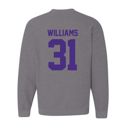 Northwestern - NCAA Football : Tito Williams - Classic Shersey Crewneck Sweatshirt-1