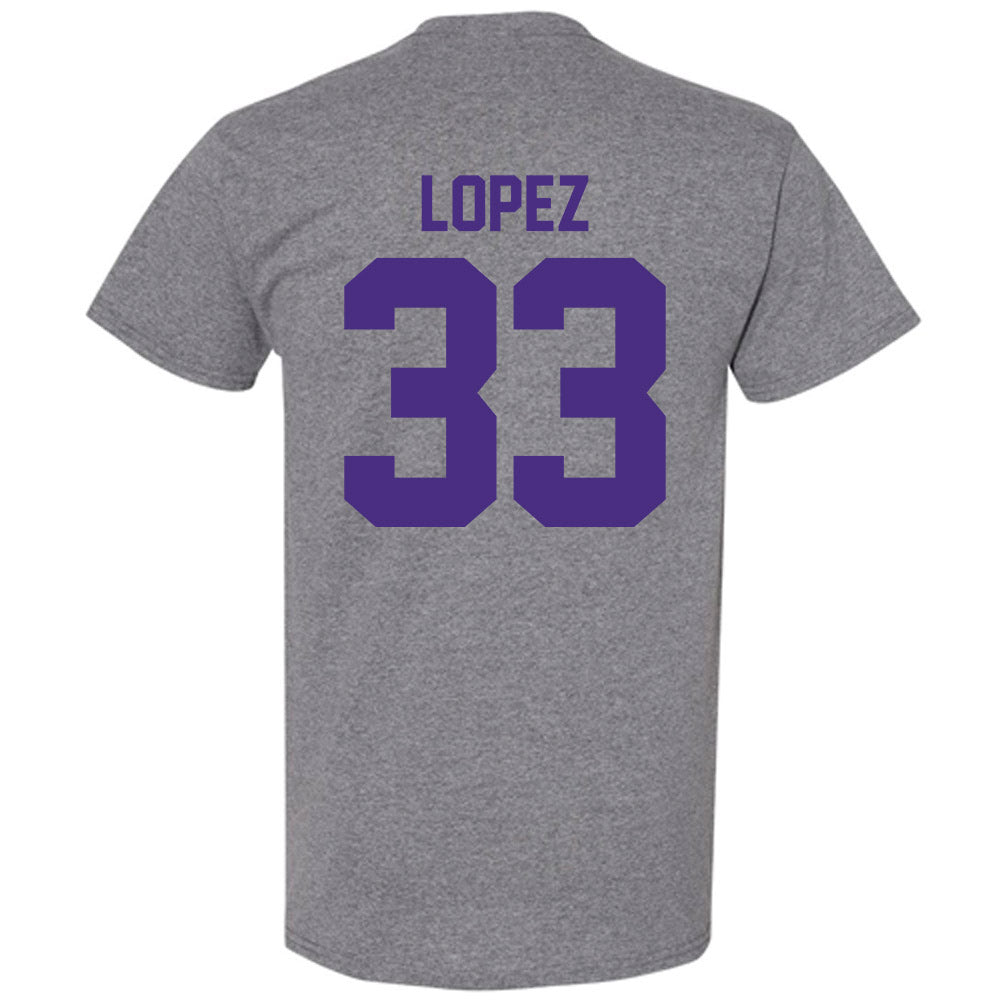 Northwestern - NCAA Women's Basketball : Amparo Lopez - Classic Shersey T-Shirt-1
