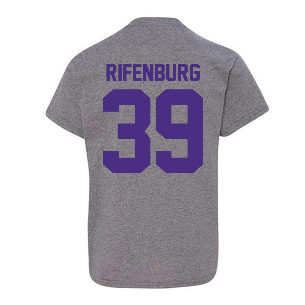 Northwestern - NCAA Baseball : Jake Rifenburg - Classic Shersey Youth T-Shirt-1