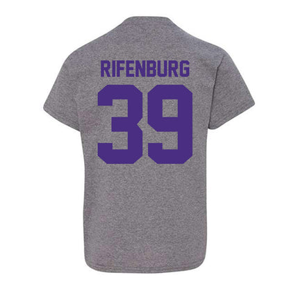Northwestern - NCAA Baseball : Jake Rifenburg - Classic Shersey Youth T-Shirt-1
