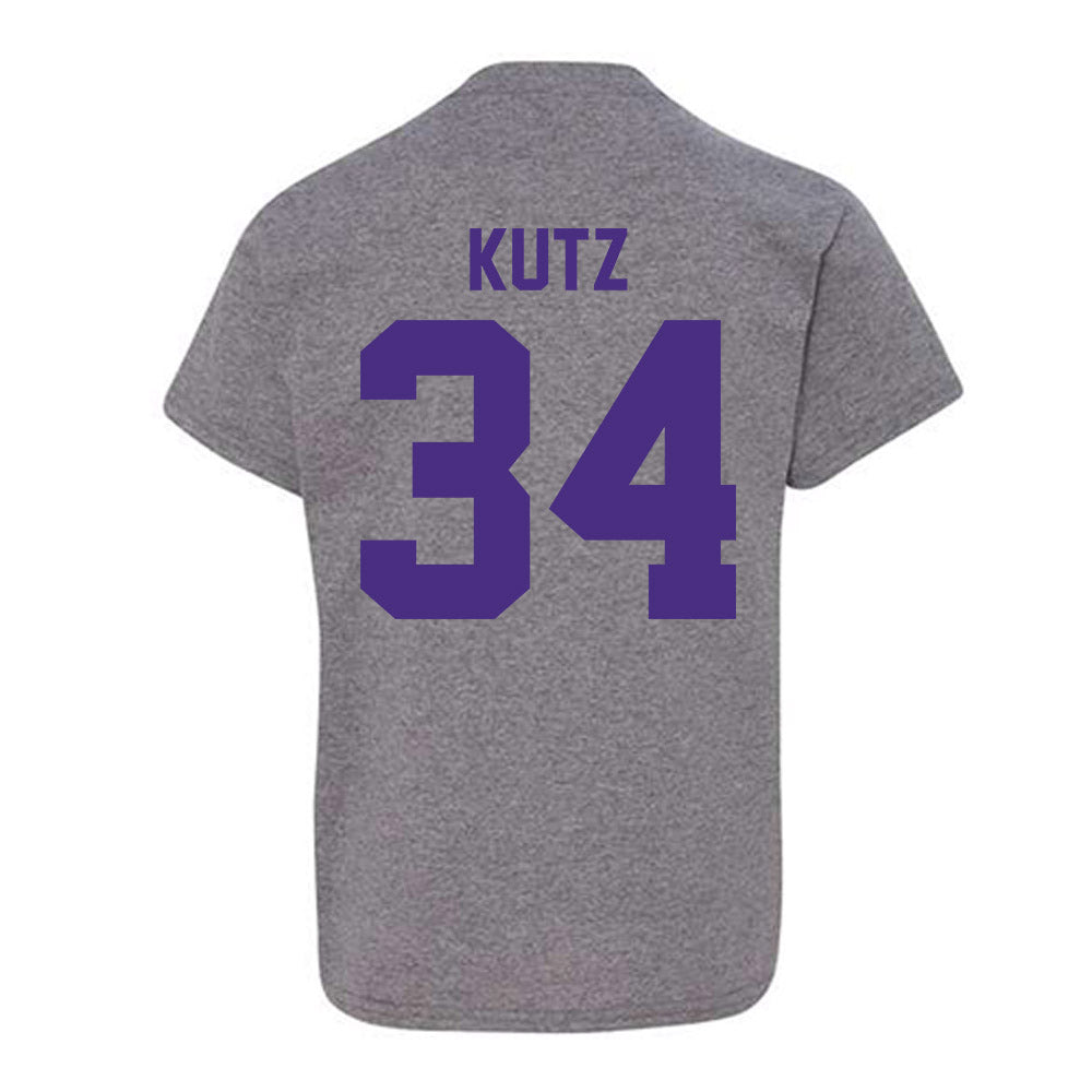 Northwestern - NCAA Baseball : Charlie Kutz - Classic Shersey Youth T-Shirt-1