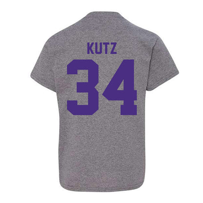 Northwestern - NCAA Baseball : Charlie Kutz - Classic Shersey Youth T-Shirt-1