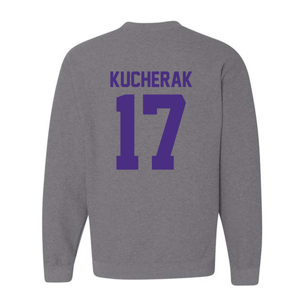 Northwestern - NCAA Baseball : Ryan Kucherak - Classic Shersey Crewneck Sweatshirt-1