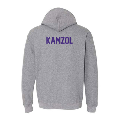 Northwestern - NCAA Women's Swimming & Diving : Flawia Kamzol - Classic Shersey Hooded Sweatshirt-1