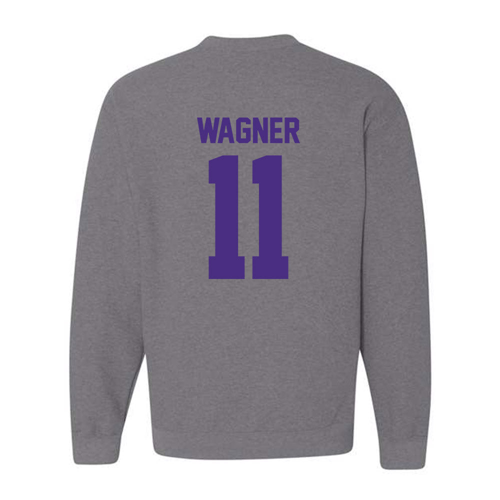 Northwestern - NCAA Women's Soccer : Keira Wagner - Classic Shersey Crewneck Sweatshirt-1