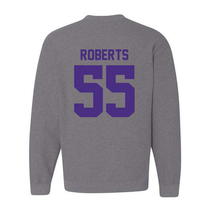 Northwestern - NCAA Football : Dylan Roberts - Classic Shersey Crewneck Sweatshirt-1