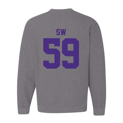 Northwestern - NCAA Football : Glory SW - Classic Shersey Crewneck Sweatshirt-1
