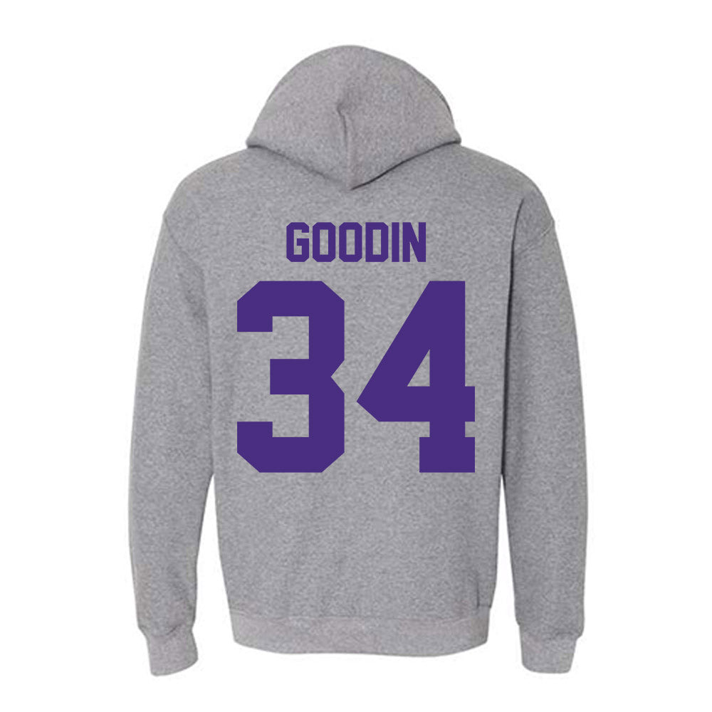Northwestern - NCAA Women's Soccer : Ava Goodin - Classic Shersey Hooded Sweatshirt-1