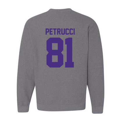 Northwestern - NCAA Football : Christopher Petrucci - Classic Shersey Crewneck Sweatshirt-1