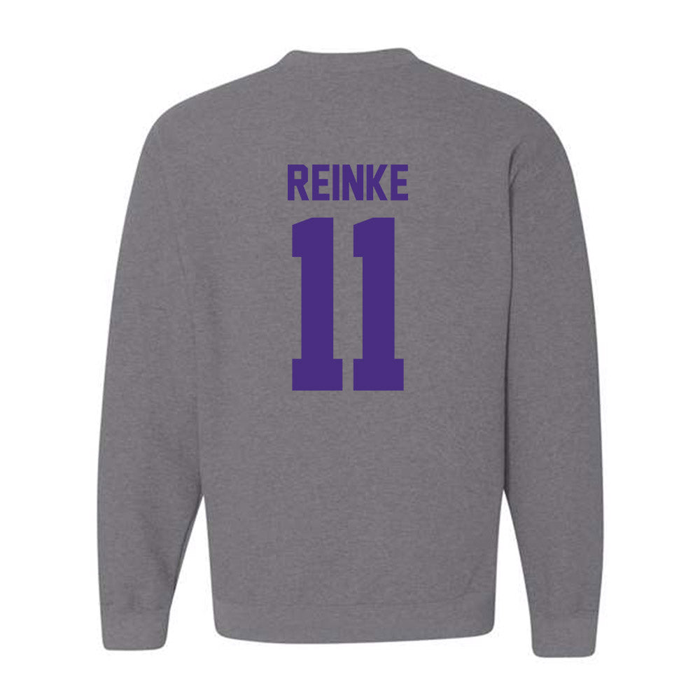 Northwestern - NCAA Football : Keaton Reinke - Classic Shersey Crewneck Sweatshirt-1