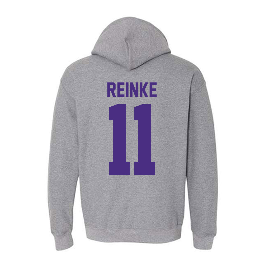 Northwestern - NCAA Football : Keaton Reinke - Classic Shersey Hooded Sweatshirt-1