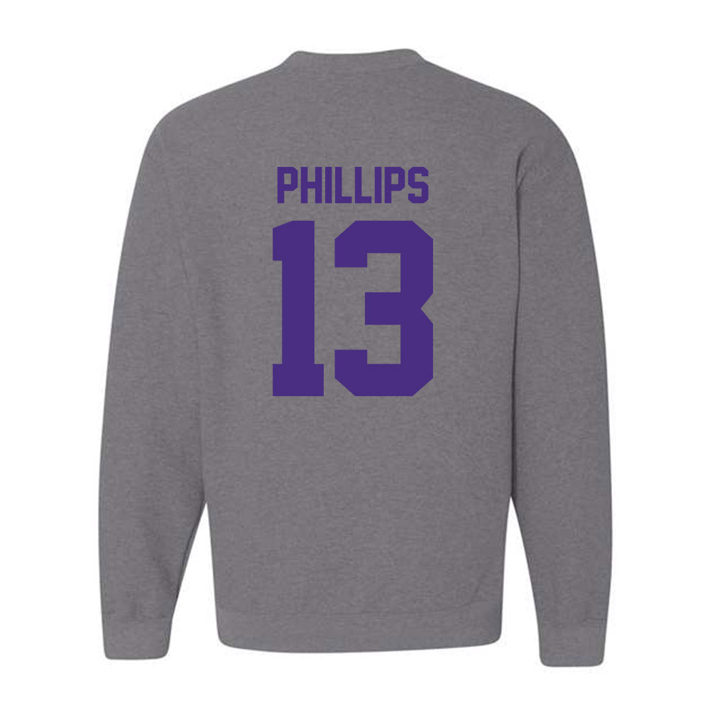 Northwestern - NCAA Women's Soccer : Elle Phillips - Classic Shersey Crewneck Sweatshirt-1