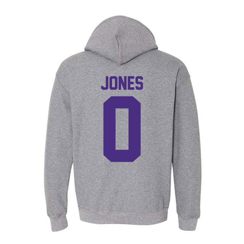 Northwestern - NCAA Football : Alijah Jones - Classic Shersey Hooded Sweatshirt-1