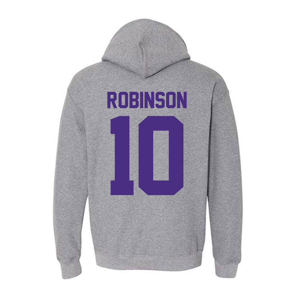 Northwestern - NCAA Softball : Kansas Robinson - Classic Shersey Hooded Sweatshirt