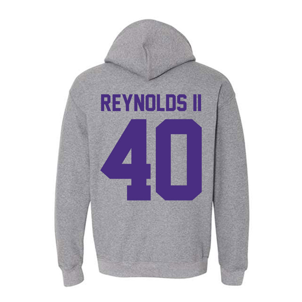 Northwestern - NCAA Football : Jason Reynolds II - Classic Shersey Hooded Sweatshirt-1