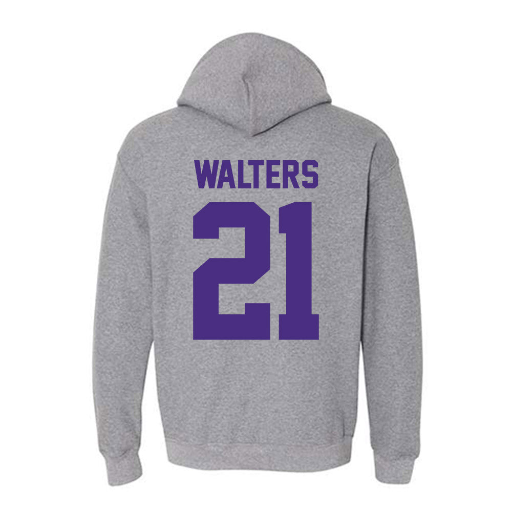 Northwestern - NCAA Football : Damon Walters - Classic Shersey Hooded Sweatshirt-1