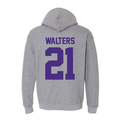 Northwestern - NCAA Football : Damon Walters - Classic Shersey Hooded Sweatshirt-1