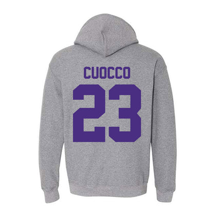 Northwestern - NCAA Women's Lacrosse : Jenika Cuocco - Classic Shersey Hooded Sweatshirt-1