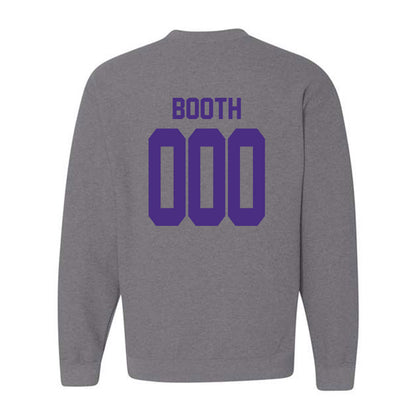 Northwestern - NCAA Wrestling : Marcell Booth - Classic Shersey Crewneck Sweatshirt-1