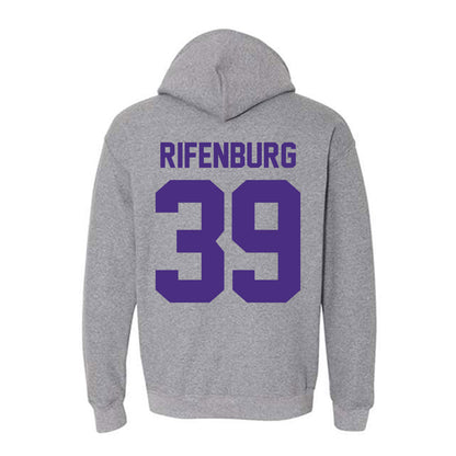 Northwestern - NCAA Baseball : Jake Rifenburg - Classic Shersey Hooded Sweatshirt-1